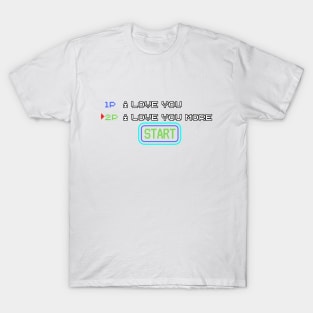 I Love You Retro Gamer Vibes Tee! T-Shirt